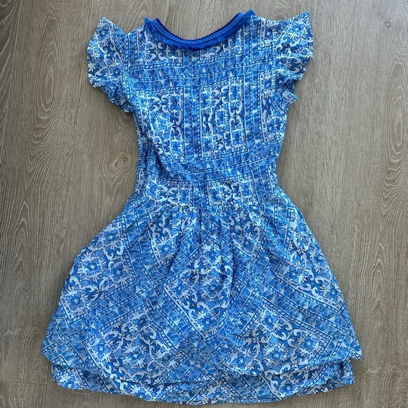 Vineyard Vines Blue Print Dress - Picture 3 of 4